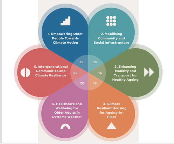 Graphic from Healthy Ageing and Place-Based Climate Practice report